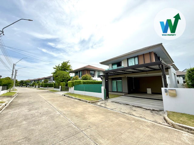รูป ขายบ้านบางบ่อ บุราสิริ บางนา พื้นที่กว้าง ต่อเติมครบ ทำเลดี เดินทางสะดวก ใกล้เมกาบางนา สนามบิน มอเตอร์เวย์ - รูปที่ 9/10