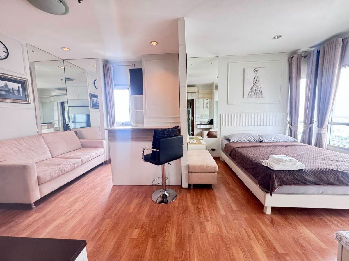 picture For rent: 30 sq.m. studio room at Ivy River Ratburana - 4/7