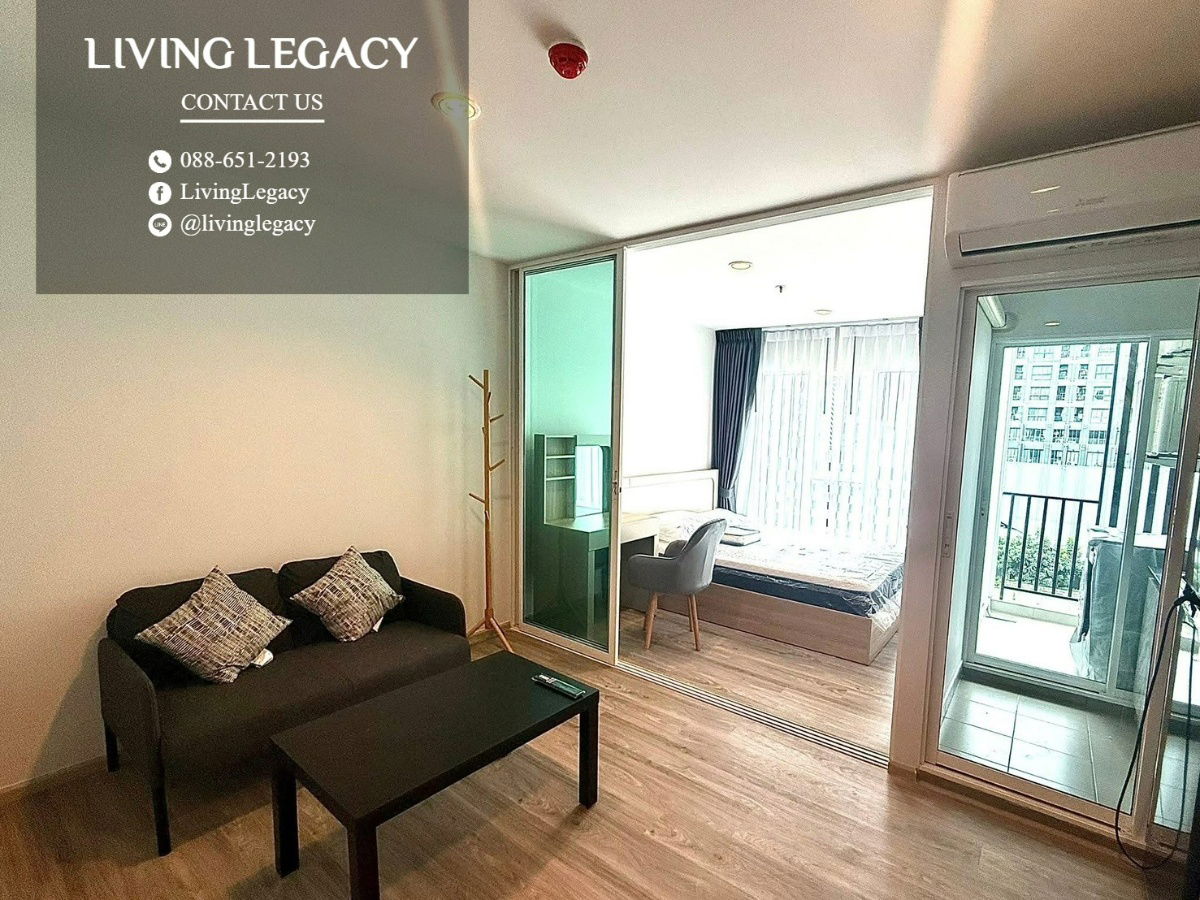 รูป T18PZD ให้เช่าคอนโด Regent Home Bangna 28 ตร.ม. ชั้น 7 ตึก A line id : @livinglegacy - รูปที่ 8/10