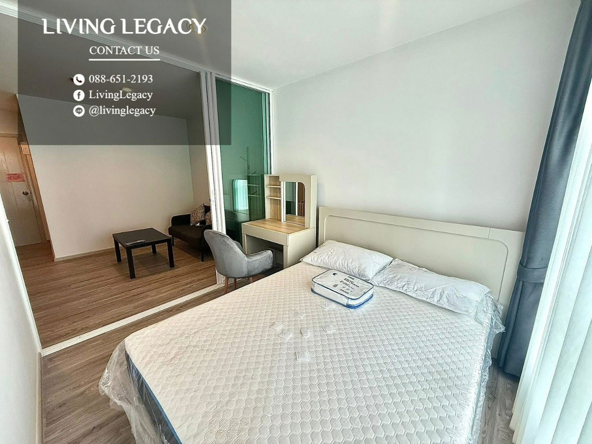 รูป T18PZD ให้เช่าคอนโด Regent Home Bangna 28 ตร.ม. ชั้น 7 ตึก A line id : @livinglegacy - รูปที่ 3/10