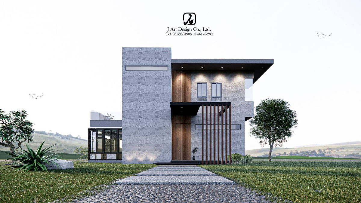 รูป บ้านเชียงราย ออกแบบบ้าน สร้างบ้าน เชียงราย - รูปที่ 1/6