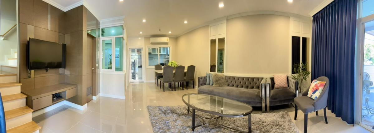 picture Townhouse for rent 📍 Casa City Bangna 📍 4 bedrooms, 3 bathrooms, fully furnished and equipped with appliances - 10/12