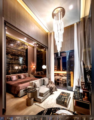 Condos for rent : Ashton Asoke. High ceiling! 1bed 35sq.m. Line id: @pfagent