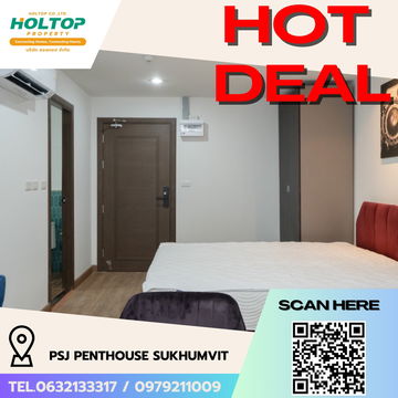 #R5864 🎉 210868 ให้เช่าคอนโด PSJ Penthouse Sukhumvit