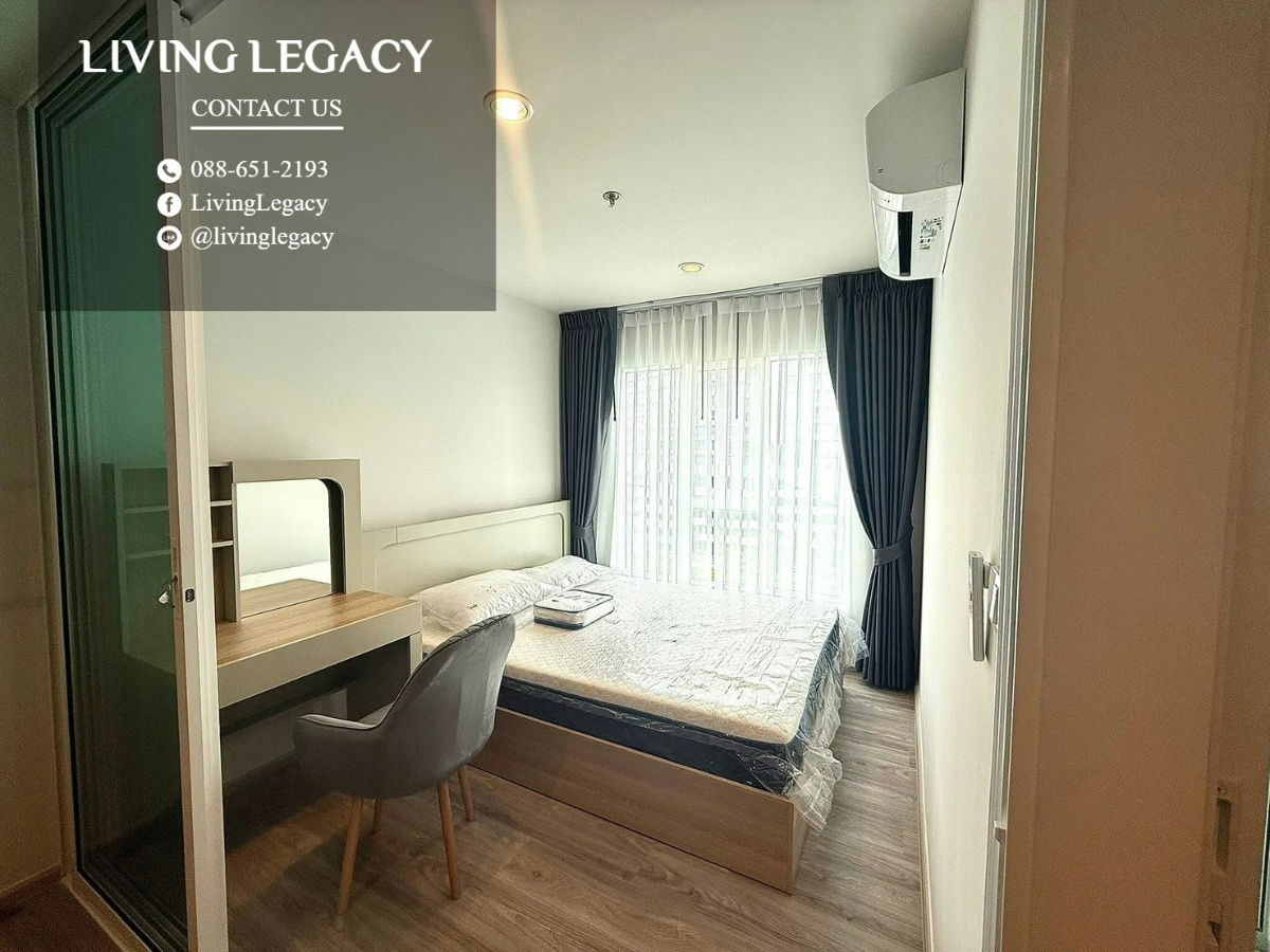 รูป T18PZD ให้เช่าคอนโด Regent Home Bangna 28 ตร.ม. ชั้น 7 ตึก A line id : @livinglegacy - รูปที่ 2/10