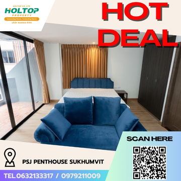 #R5865 🎉 210868   ให้เช่าคอนโด PSJ Penthouse Sukhumvit