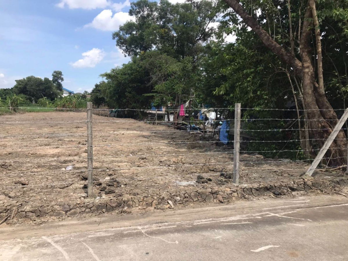 picture A 263-square-wah plot of land near the Pink Line MRT, Ramintra, Kilometre 4. The land has been filled. - 2/6