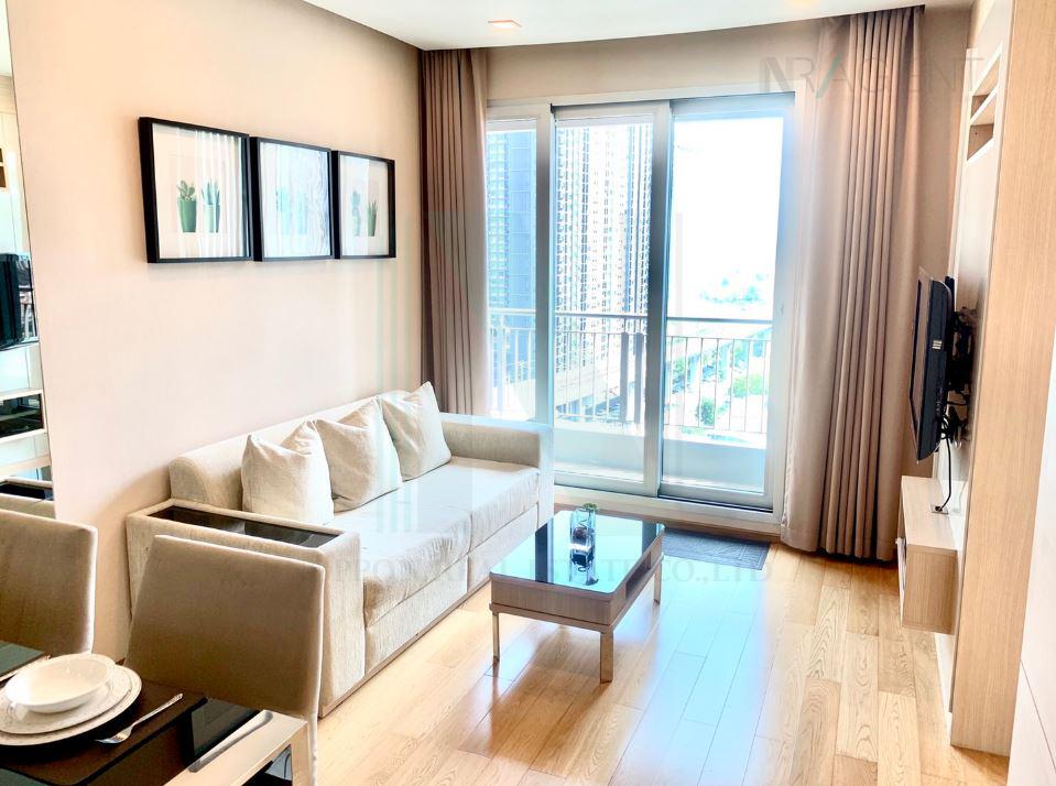 picture 📌 For Rent Condo NOBLE AROUND SUKHUMVIT 33 Building 1, Floor 7,1 bed room, Room size 43 sqm - 5/8