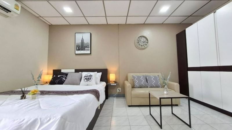 รูป ให้เช่าคอนโด "บ้านกล้วยน้ำไท" ห้องสตูดิโอ ขนาด 27.39 ตร.ม. ชั้น 5 ตกแต่งพร้อมอยู่ - รูปที่ 2/9