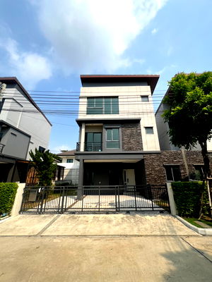 บ้านแฝด ม.เทคโนโลยีพระจอมเกล้าธนบุรี : ขาย บ้านกลางเมือง The Edition สุขสวัสดิ์-พระราม3 ราคาถูกที่สุดในหมู่บ้าน