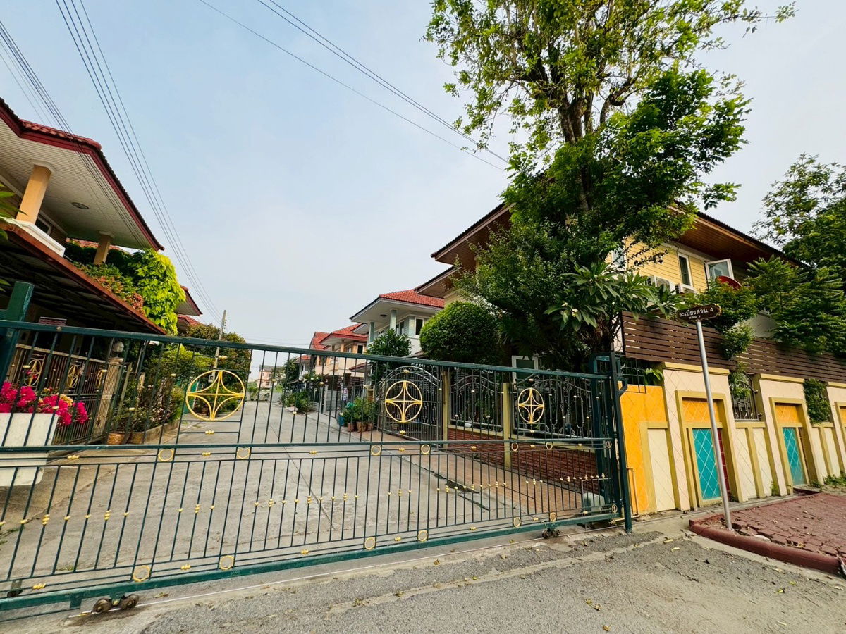 picture House, 2-storey detached house, 4 garden balconies, near Mega Bangna, only 13 minutes, ready to move in, - 4/12