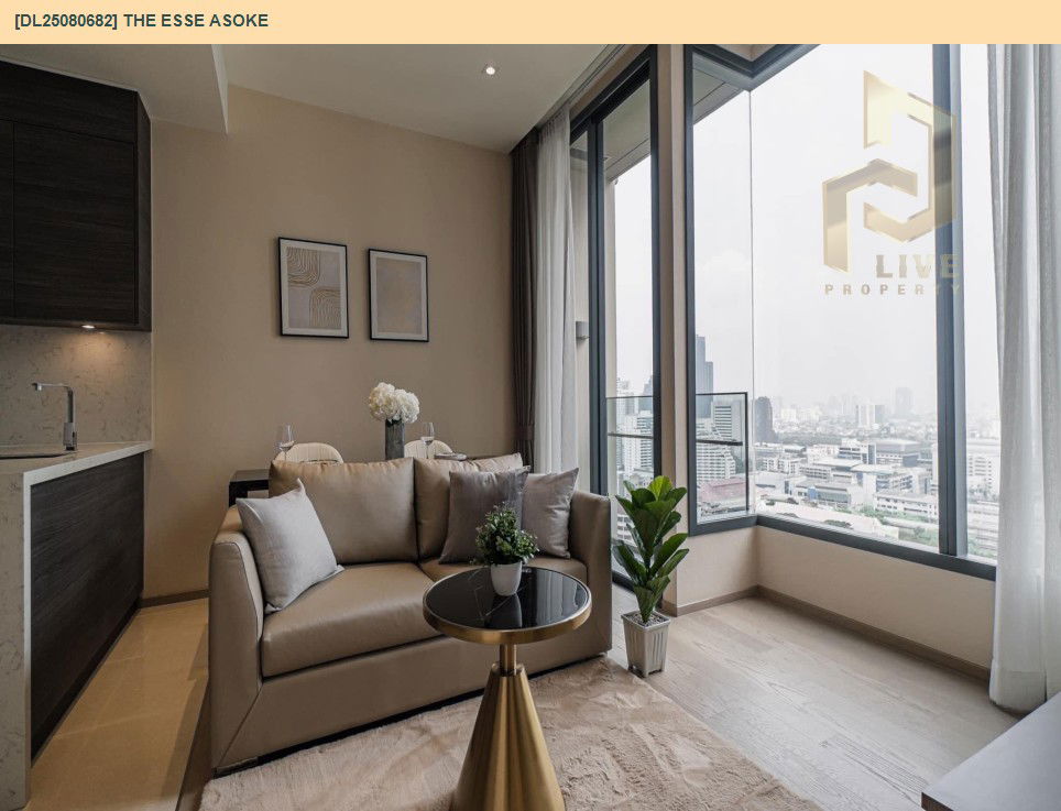picture DL25080682 Condo for rent, The ESSE Asoke near BTS Asok, ready to move in, call urgently 0656133286 LineID @655ebbvc - 2/15