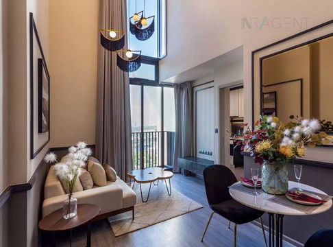 🚩 For Sell Condo THE LINE SUKHUMVIT 101 Building 1, Floor 21,Duplex, Room size 42.00 sqm