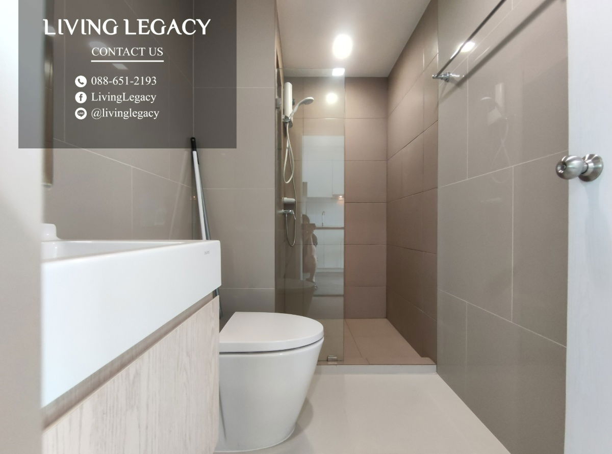 picture SM5ZSF Condo For Rent Rich Park @ Triple Station 29 Sq.M. Floor 5 line id : @livinglegacy - 8/10