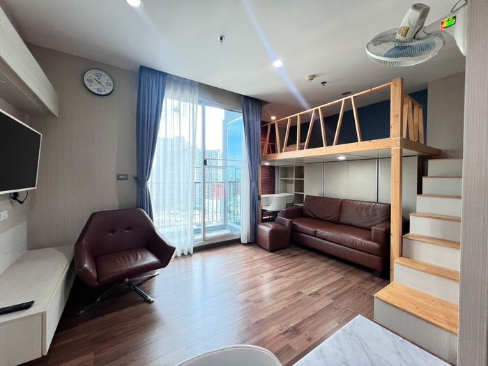รูป 💥💥[เช่า] Condo Chewathai Interchange 1 Bed 42 ตร.ม. ชั้น 12A แต่งครบ สไตล์ญี่ปุ่น ติดรถไฟฟ้า MRT เตาปูน ห้องพร้อมอยู่!! สนใจ LINE: @atfirm💥💥 - รูปที่ 2/24