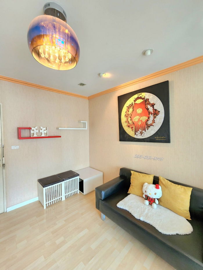รูป 🍒🍒🍒ให้เช่าคอนโด D Condo จรัญ-บางขุนนนท์ (( 33 ตรม / 6999 ต่อเดือน / ติดวอลเปเปอร์ /ห้องสวยมาก / ถูกสุดในโครงการ )) ใกล้ MRT บางขุนนนท์ - รูปที่ 4/14
