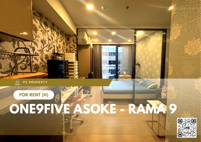 คอนโดให้เช่า : ให้เช่า 📍 One9Five Asoke - Rama 9 📍 เฟอร์นิเจอร์ และ เครื่องใช้ไฟฟ้าครบ ใกล้ MRT พระราม 9
