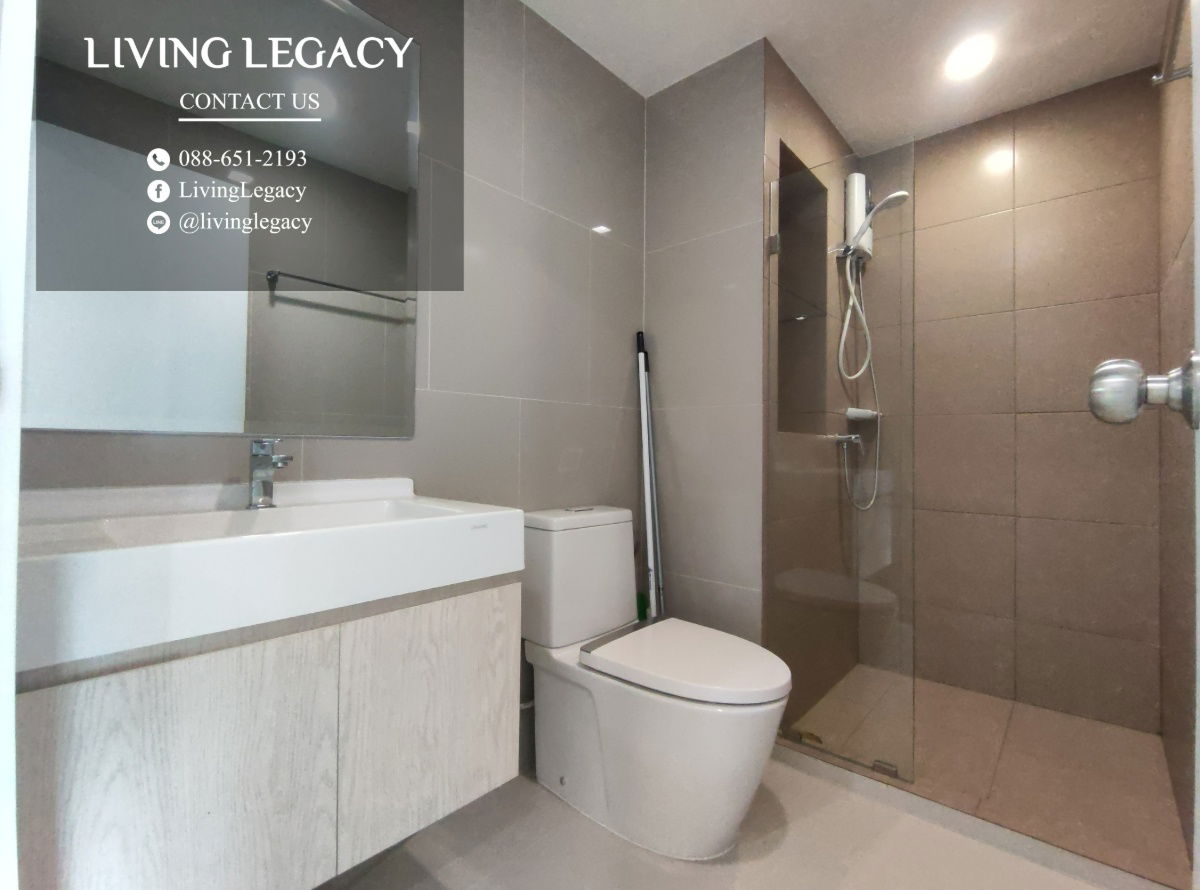 picture SM5ZSF Condo For Rent Rich Park @ Triple Station 29 Sq.M. Floor 5 line id : @livinglegacy - 10/10