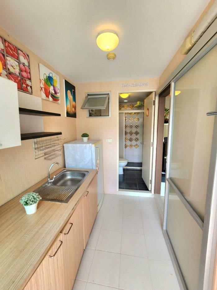 รูป 🍒🍒🍒ให้เช่าคอนโด D Condo จรัญ-บางขุนนนท์ (( 33 ตรม / 6999 ต่อเดือน / ติดวอลเปเปอร์ /ห้องสวยมาก / ถูกสุดในโครงการ )) ใกล้ MRT บางขุนนนท์ - รูปที่ 11/14