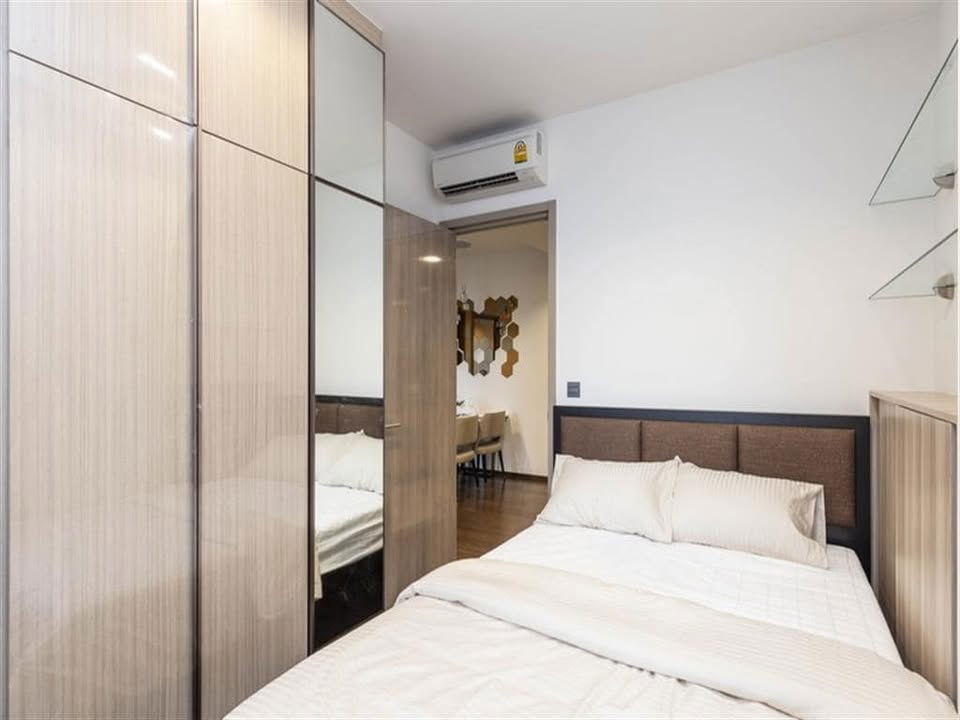 picture TA7706📲LineOA @556ryccg✨2 Bedroom 55 sqm Floor14 Pool view THE LINE Ratchathewi Fully furnished near sky train BTS Ratchathewi - 7/10