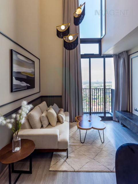 picture 🚩 For Rent Condo THE LINE SUKHUMVIT 101 Building 1, Floor 21,Duplex, Room size 42 sqm - 1/8