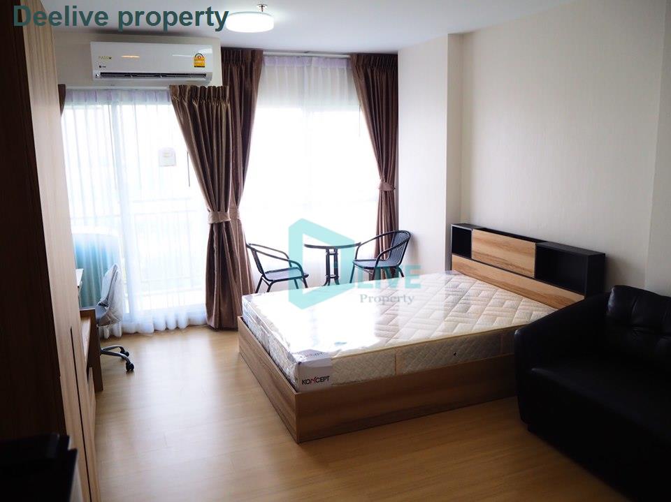 picture DL009624 Condo for rent, Supalai Veranda Rama 9 near  MRT พระราม 9, ready to move in, call urgently 0653619502 LineID @534wlwof - 1/8