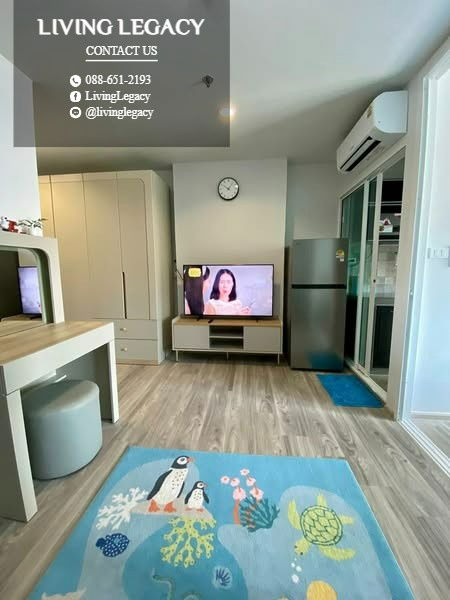 รูป T19PMV ให้เช่าคอนโด Regent Home Bangna 28 ตร.ม. ชั้น 5 ตึก A line id : @livinglegacy - รูปที่ 2/6