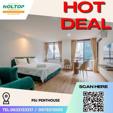 #R5861 🎉 210868 ให้เช่าคอนโด PSJ Penthouse Sukhumvit