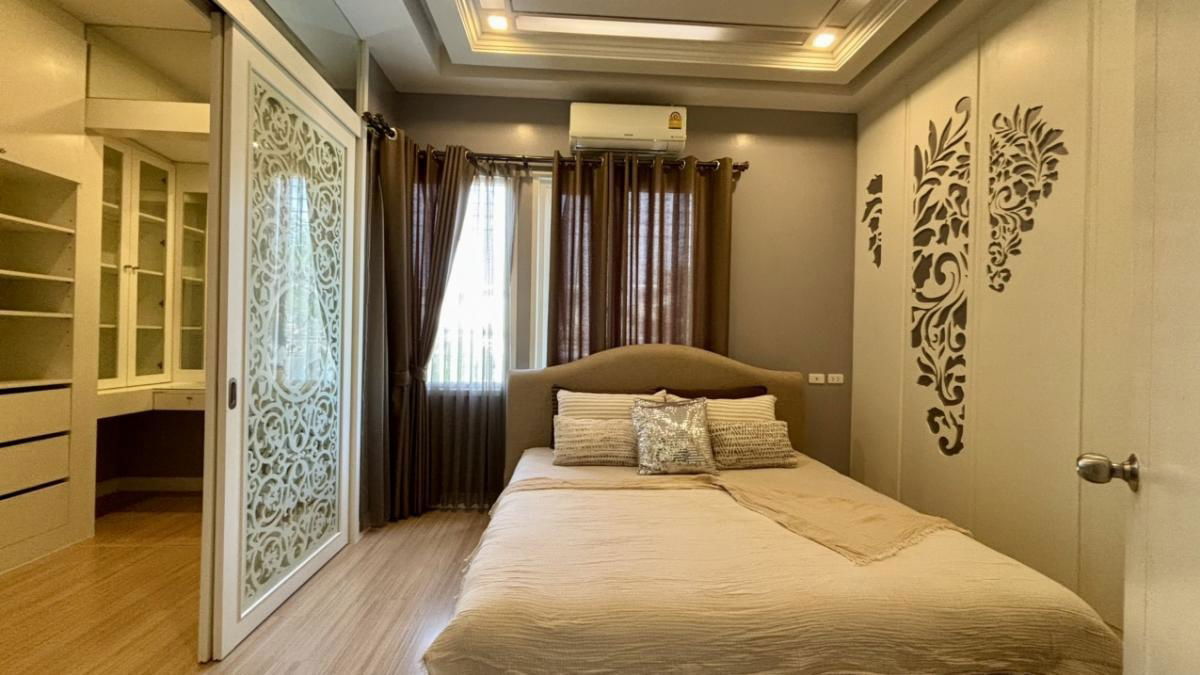 picture Townhouse for rent 📍 Casa City Bangna 📍 4 bedrooms, 3 bathrooms, fully furnished and equipped with appliances - 5/12