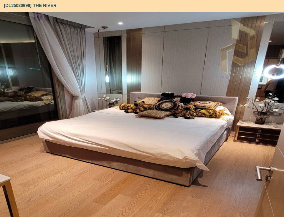 picture DL25080696 Condo for rent, The River near BTS Krung Thon Buri, ready to move in, call urgently 0656133286 LineID @655ebbvc - 3/18