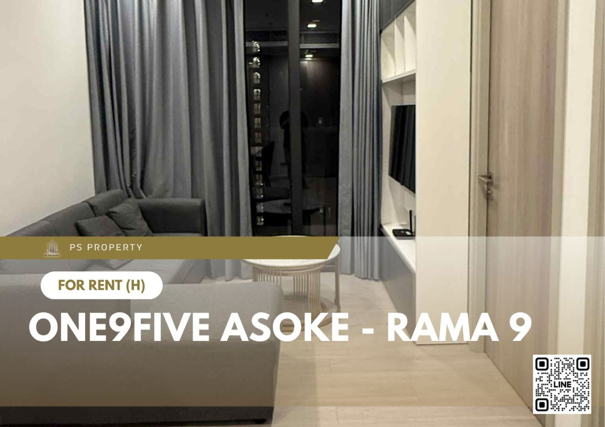 picture For rent ✨ One9Five Asoke - Rama 9 ✨ Fully furnished and equipped, near MRT Rama 9 - 1/11
