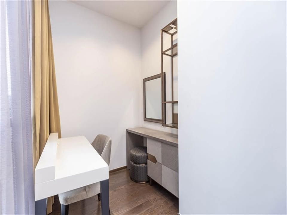 picture TA7706📲LineOA @556ryccg✨2 Bedroom 55 sqm Floor14 Pool view THE LINE Ratchathewi Fully furnished near sky train BTS Ratchathewi - 8/10