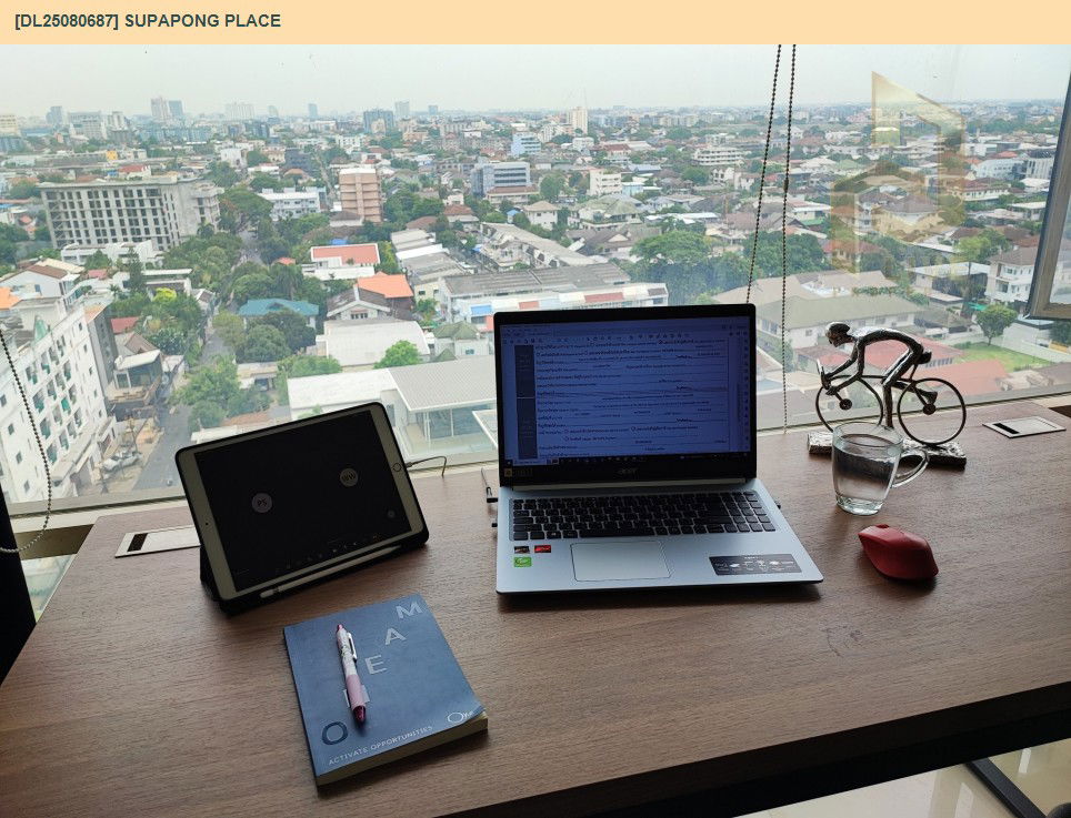 picture DL25080687 Condo for rent, Supapong Place near -, ready to move in, call urgently 0656133286 LineID @655ebbvc - 7/8