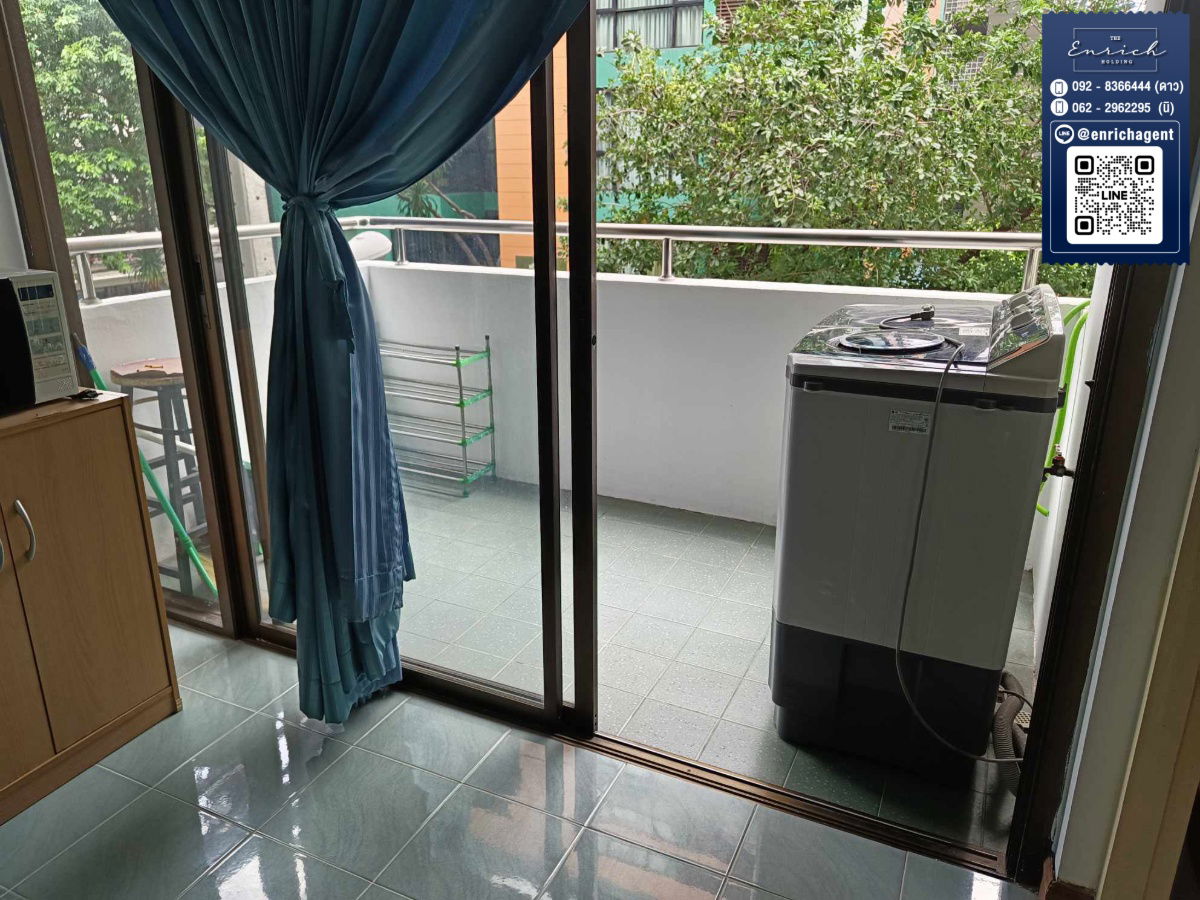 รูป 💙ให้เช่า Ratchada City Condo ห้องมุมกว้าง แต่งครบ MRT ห้วยขวาง💙 โทร. 062-2962295 นิ// Line id : @enrichagent - รูปที่ 9/9