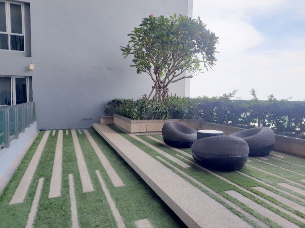 picture Condo for sale, Rhythm Phahol-Ari, BTS line, beautiful room, very good price, 36th floor, size 36 sq m. Garden view - 18/19