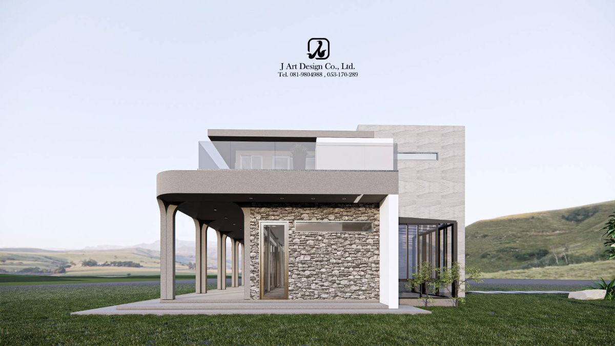 รูป บ้านเชียงราย ออกแบบบ้าน สร้างบ้าน เชียงราย - รูปที่ 4/6