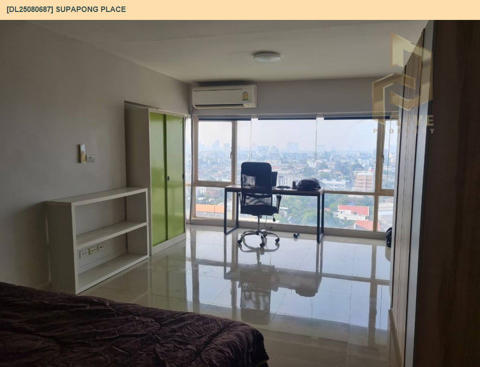 picture DL25080687 Condo for rent, Supapong Place near -, ready to move in, call urgently 0656133286 LineID @655ebbvc - 4/8