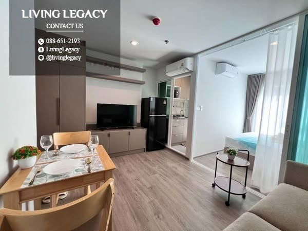 รูป T17UYB ให้เช่าคอนโด Regent Home Bangna 28 ตร.ม. ชั้น 11 ตึก D line id : @livinglegacy - รูปที่ 3/6