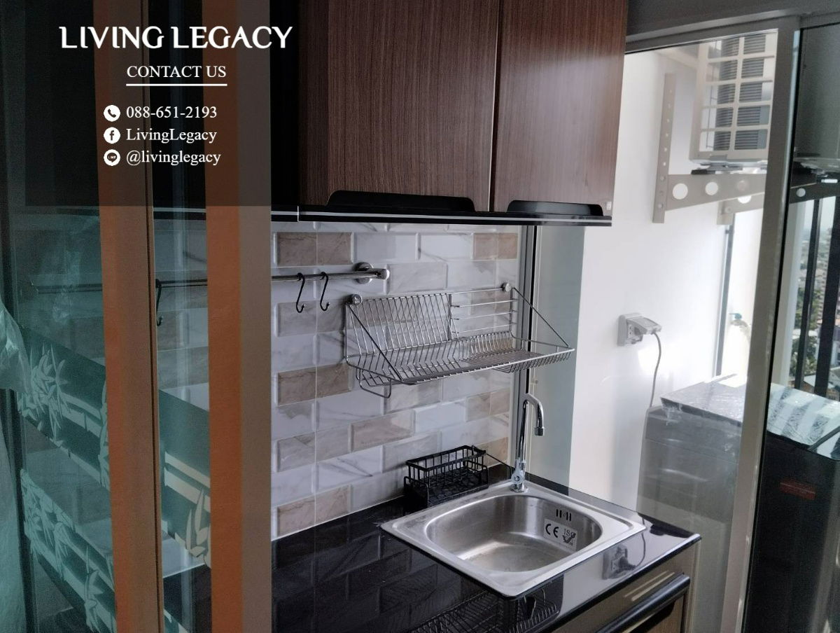 picture T16U5N Condo For Rent Regent Home Bangna 28 Sq.M. Floor 16 Building B line id : @livinglegacy - 6/14