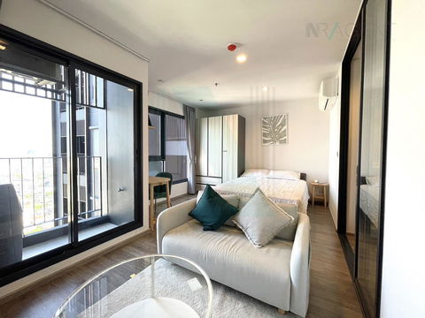 🚩 For Rent Condo LIFE LADPRAO VALLEY Building 1, Floor 37,Studio, Room size 28.00 sqm