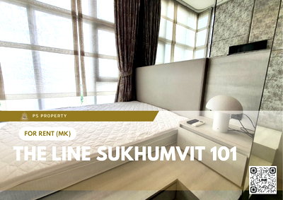 Condos for rent : For rent 📍 THE LINE Sukhumvit 101 📍 Fully furnished and equipped, near Punnawithi BTS station