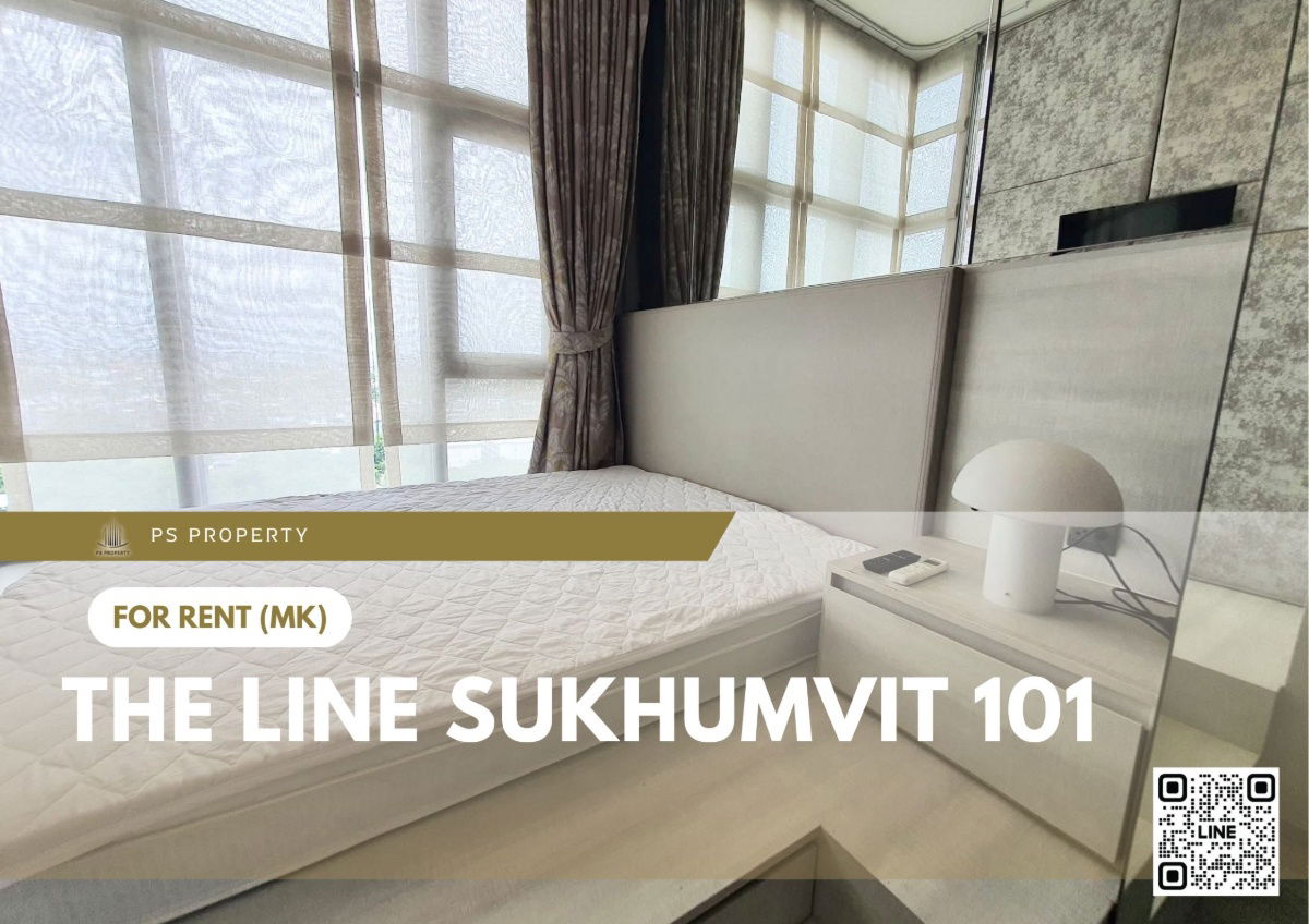 picture For rent 📍 THE LINE Sukhumvit 101 📍 Fully furnished and equipped, near Punnawithi BTS station - 1/11