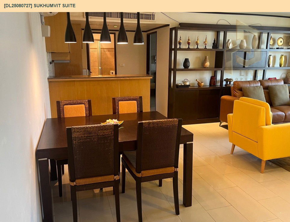 รูป DL25080727 ให้เช่าคอนโด สุขุมวิท สวีท (Sukhumvit Suite) ใกล้ BTS นานา พร้อมเข้าอยู่ โทรด่วน 0638692663 LineID @655ebbvc - รูปที่ 4/9