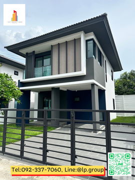 House for Rent – Brand New, Ready to Move In  "Baanfah Greenery NeOla House Wongwaen - Lam luk ka Klong 7" Close to Klong 7 Road and Lam Luk Ka Road.