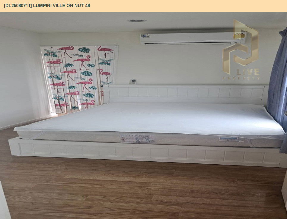 picture DL25080711 Condo for rent, Lumpini Ville On Nut 46 near BTS On Nut, ready to move in, call urgently 0656133286 LineID @655ebbvc - 3/9