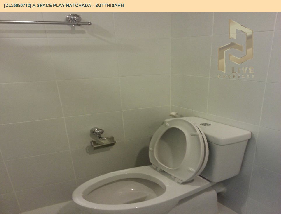picture DL25080712 Condo for rent, A Space Play Ratchada - Sutthisarn near MRT สุทธิสาร, ready to move in, call urgently 0656133286 LineID @534wlwof - 8/8