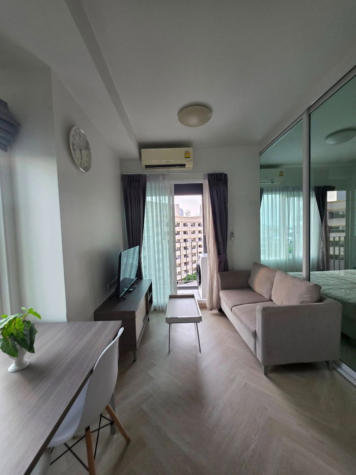 picture 🟢For Rent🟢Chapter One Eco Ratchada - Huai Khwang, beautiful room, fully furnished 📱ADD LINE @nathong97 (Reply ⚡ 24 Hr) P1073 - 1/13