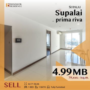 Supalai Prima Riva , Riverfront High-Rise on Rama 3