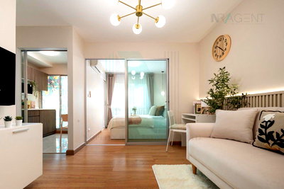 Condos for sale : For Sell Condo DEN VIBHAVADI Building B, Floor 2,1 bed room, Room size 27 sqm