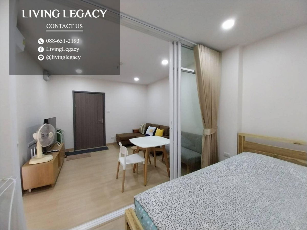 รูป LSBZLTTU ให้เช่าคอนโด Supalai Veranda Ramkhamhaeng 34 ตร.ม. ชั้น 7 ตึก A line id : @livinglegacy - รูปที่ 4/10
